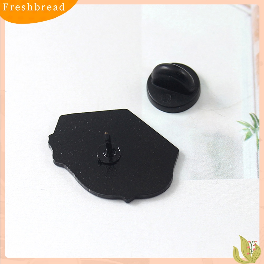 &lt; Freshbread &gt; Kartun Kucing Enamel Huruf Inggris Jika I Cocok I Duduk Bros Pin Kerah Badge Decor