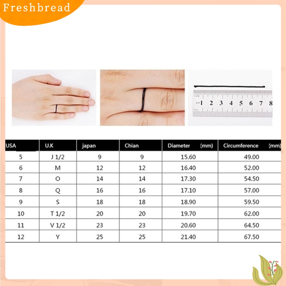 &lt; Freshbread &gt; Retro Persegi Panjang Faux Gemstone Wanita Jari Cincin Pesta Perjamuan Perhiasan Hadiah