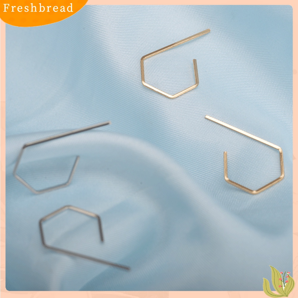 &lt; Freshbread &gt; Fashion Wanita Sederhana Geometris Ear Stud Alloy Earrings Pesta Pub Perhiasan Hadiah