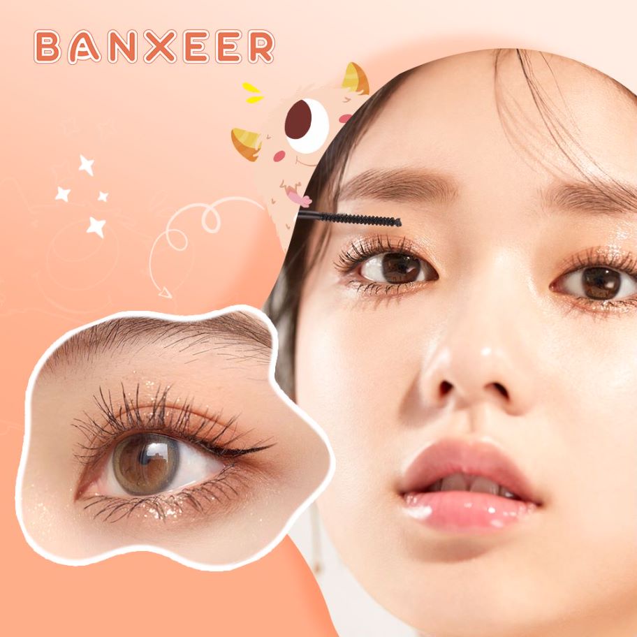 BANXEER Eye-Catching Monster Ultra-Fine Long Mascara BM03 [Emperor]