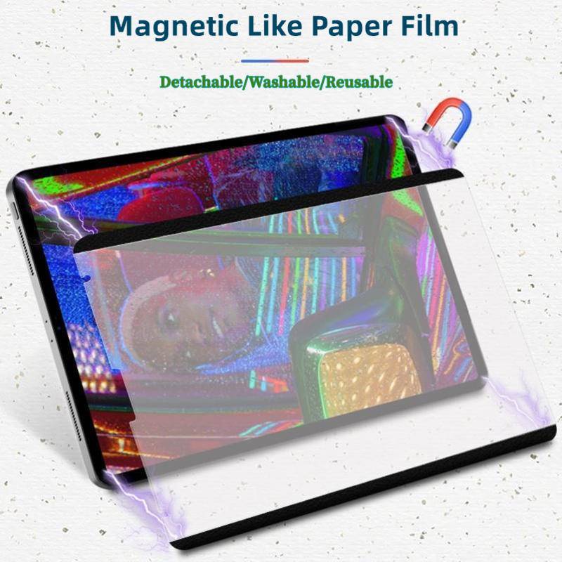 Film Pelindung Layar Magnetik Untuk Xiaomi Pad 5pro 11 12.4 inch Removable Magnetic Attraction Untuk Redmi Pad 10.61
