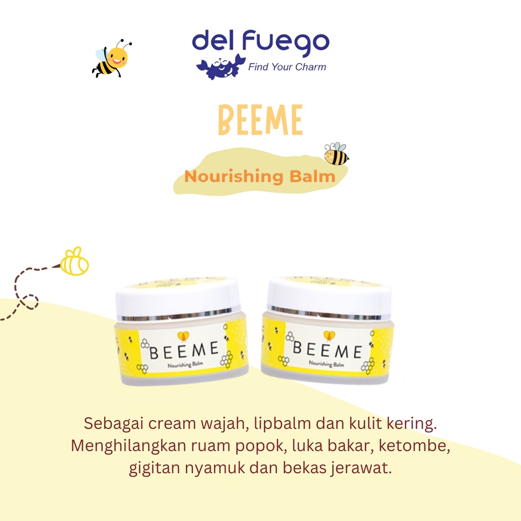 [DF] Beeme Nourishing Balm For Mom and Baby 15g/ Skincare Ibu dan Anak / Pelembab Kulit