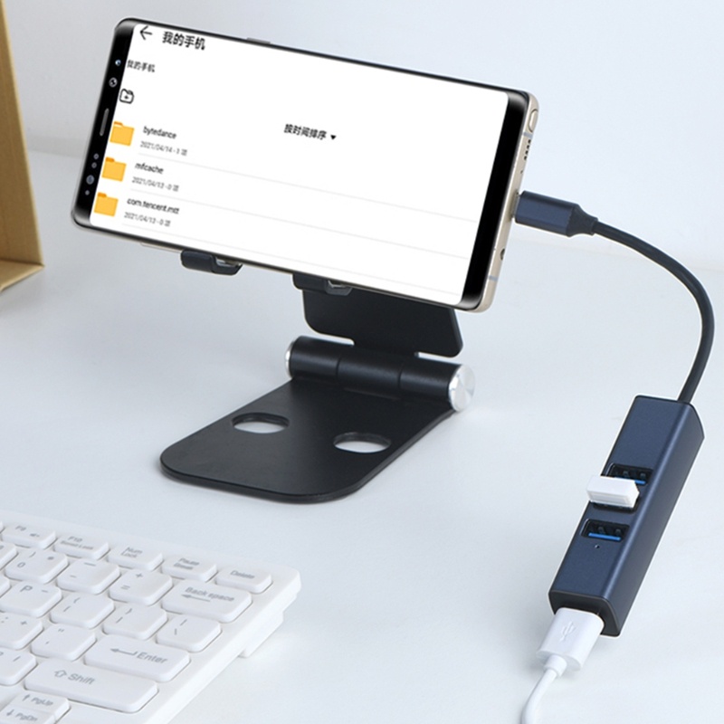 Zzz USB Hub Multi-Interamuka Adaptor Ekspanding Mendukung Transmisi Data Kecepatan Tinggi