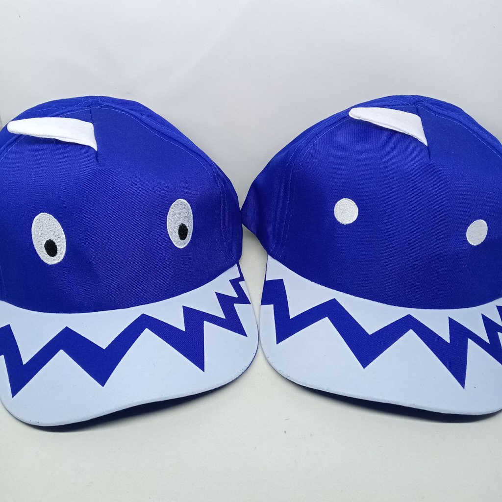 Topi Baseball Anak Baby Shark Model Kartun Ikan Hiu Topi Kartun Lucu Murah