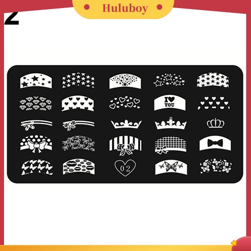 {In Stock} Nail Art Printing Gambar Polish Stamp Plate Scraper Stamper Manicure DIY Template