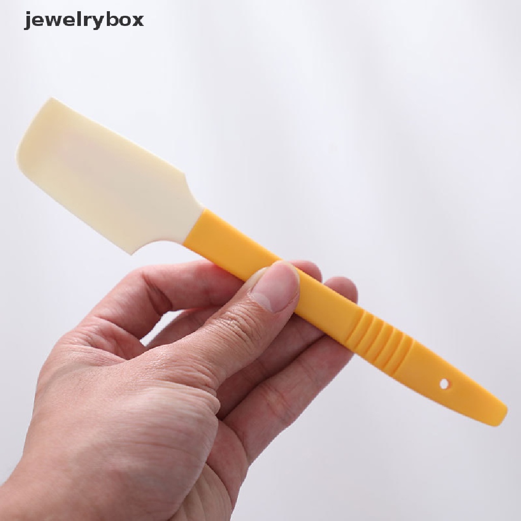 [jewelrybox] Spatula Dapur Mini Silikon Alat Panggang Silicone Cream Baking Spatula Gadget Butik