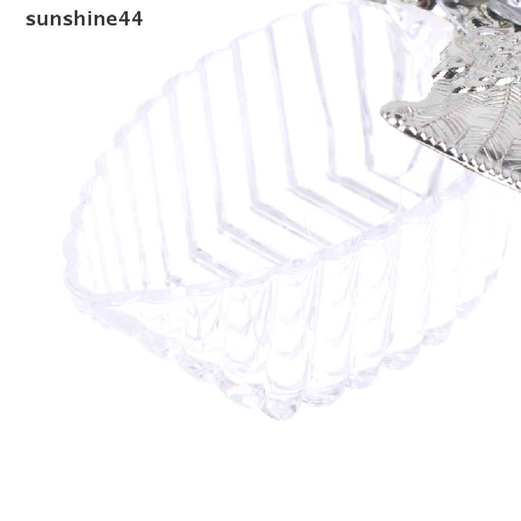 Sunshine 1Pc Swan Kotak Sovenir Pernikahan Kreatif Pernikahan Little Swan Candy Gift Box ID