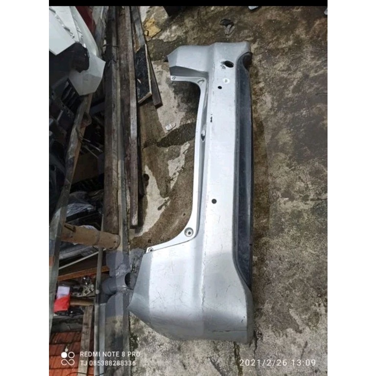 bumper bemper belakang jazz tipe s rs 2009 2010 2011
