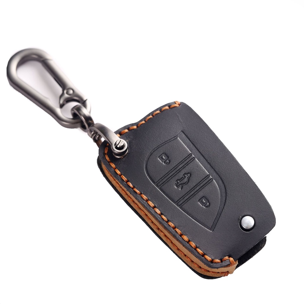 Case Kunci Mobil Kulit Asli Toyota 4Runner Avalon Camry LE SE Corolla LE SE Fortuner Highlander Levin RAV4 LE Tacoma Tundra SE SE