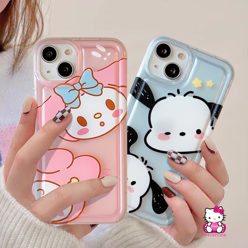 Casing Kartun Anjing Merlot Tipacha Lucu Redmi Note 10s 10 11 9 11s Note10 Note10s Note11 Note9 Redmi A1 10 9T 9A 10A 9C NFC Lembut Tpu Bening Airbag Shockproof Cover