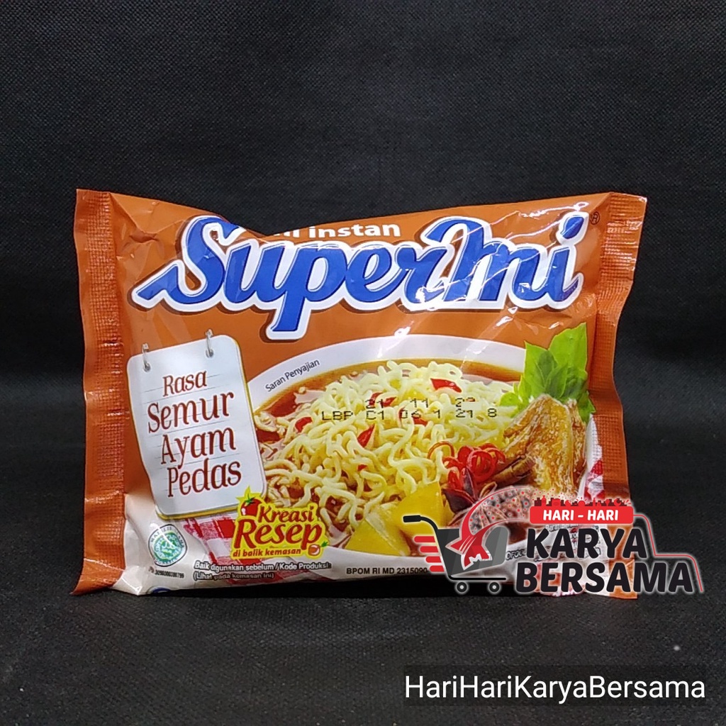 

SUPERMI PEDAS SEMUR AYAM 70GR