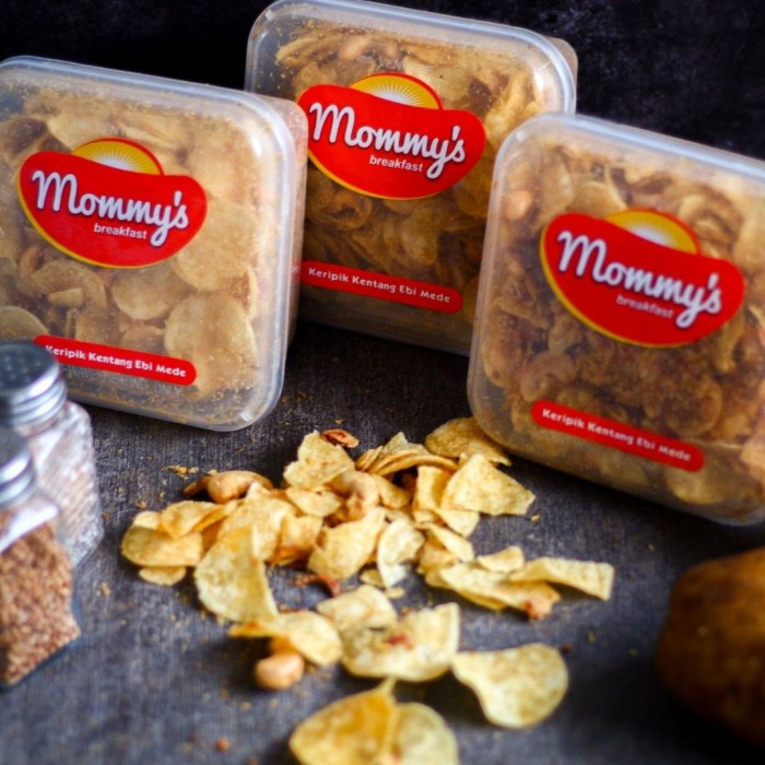 

Terlaris Keripik Kentang Ebi Mede 205Gr - Keripik Mommys Camilan Nusantara