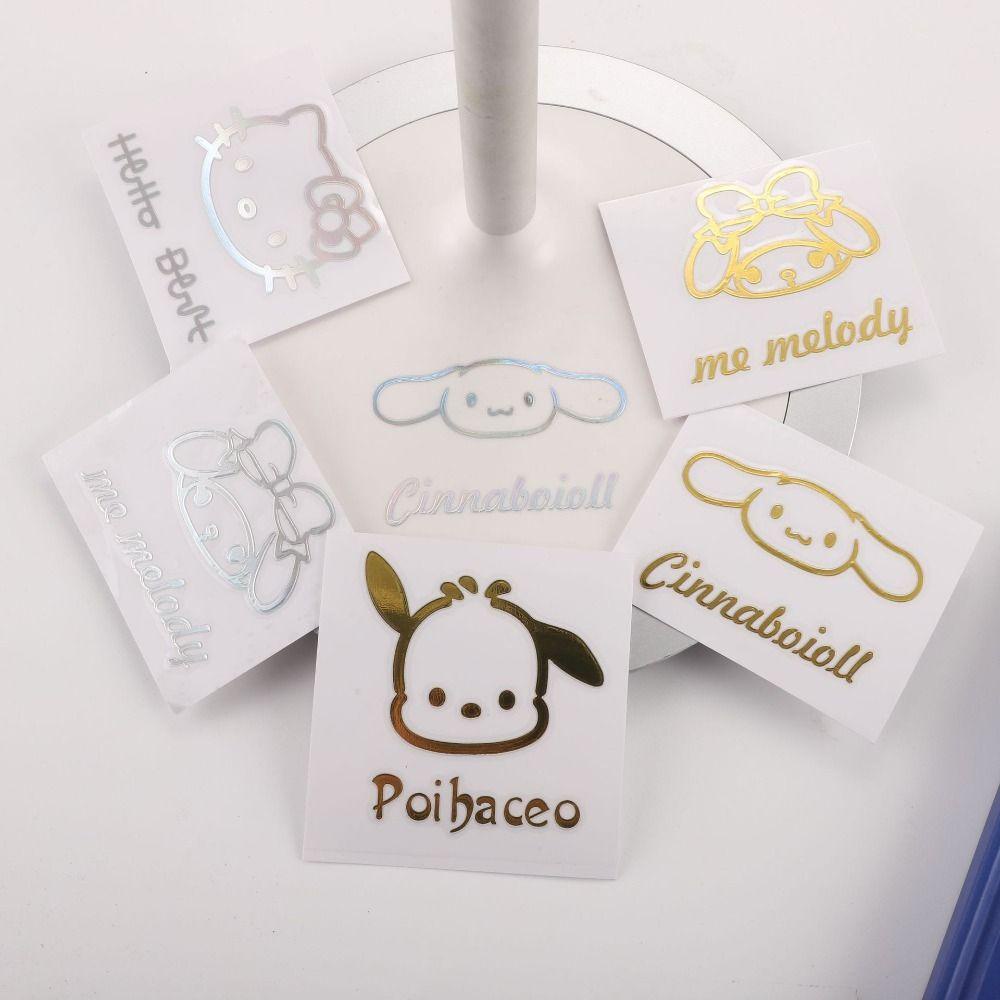 [Elegan] Stiker Logam Dekoratif Gadis Lucu Scrapbooking Notebook Ponsel Album Alat Tulis Sticker
