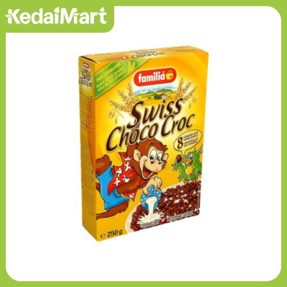 

Familia Swiss Choco Croc with 8 Viatmins 250 Gram