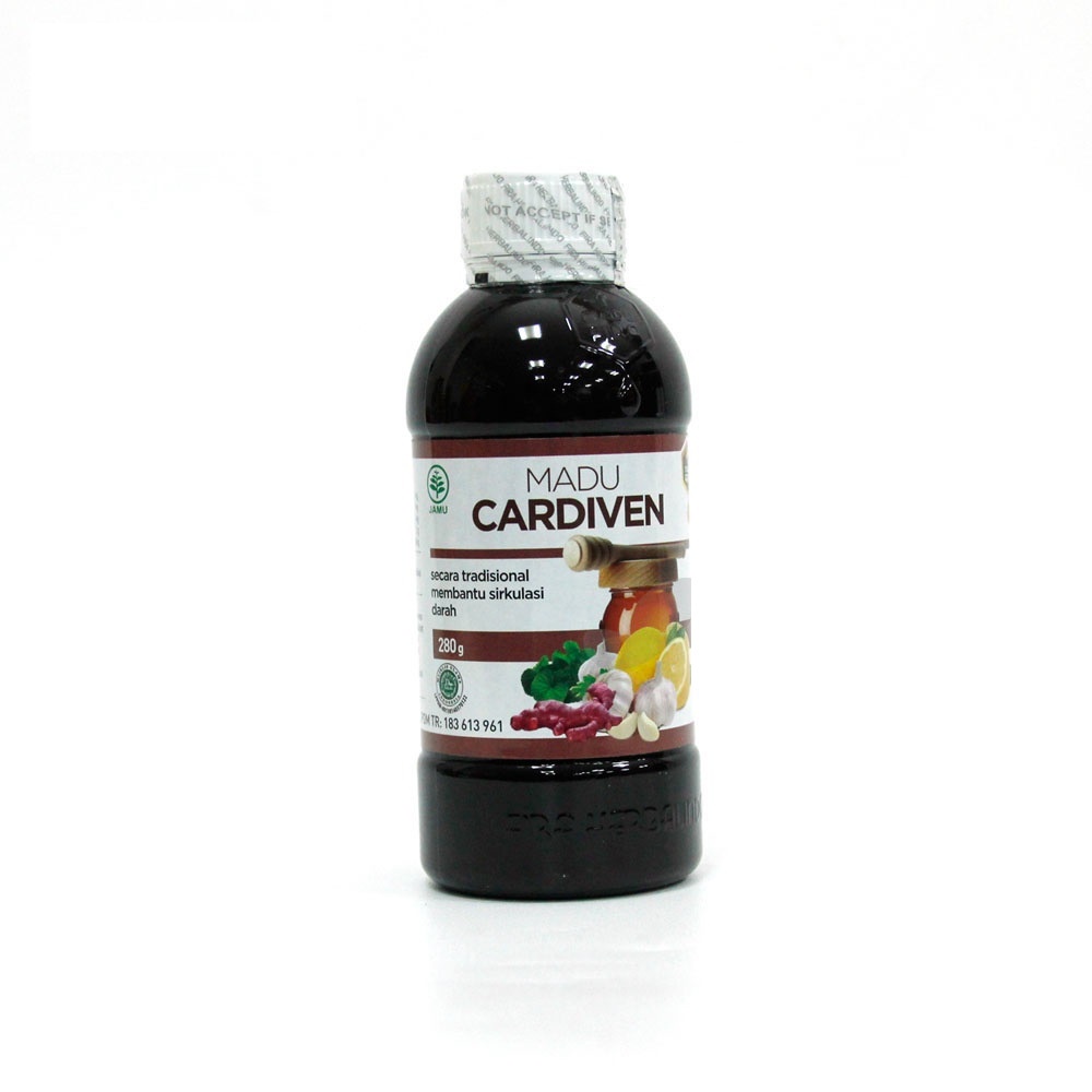 MADU CARDIVEN Original Madu Fira 280g BPOM Halal | Madu Herbal Pelancar Sirkulasi Darah - Baik untuk Jantung