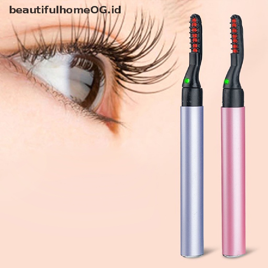 // Lebaran// Electric Heated Eyelash Curler Alat Penjepit Bulu Mata Rechargeable Quick Heag **