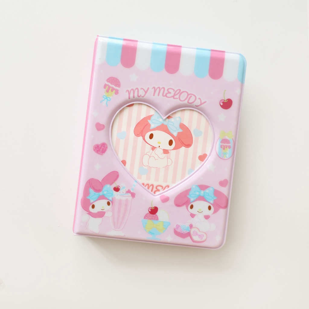 Galicici Sanrio Two Palace Grid Photo Album/Album Penyimpanan Foto Tiga Inch/Album Kartu Chasing Bintang Anjing Kulomipacha Lucu