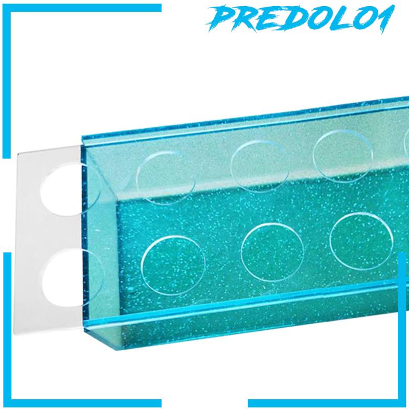 [Predolo1] Vas Akrilik Hiasan Meja Centerpieces Suling Vas Dekor Kotak Bunga Tempat Air