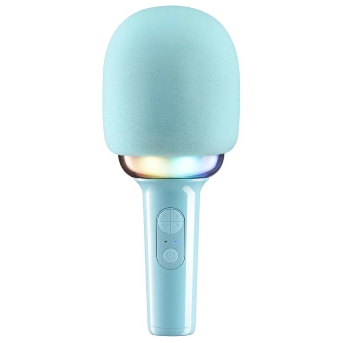 FIFINE E2 Karaoke Microphone Bluetooth Wireless Mic Speaker - BLUE