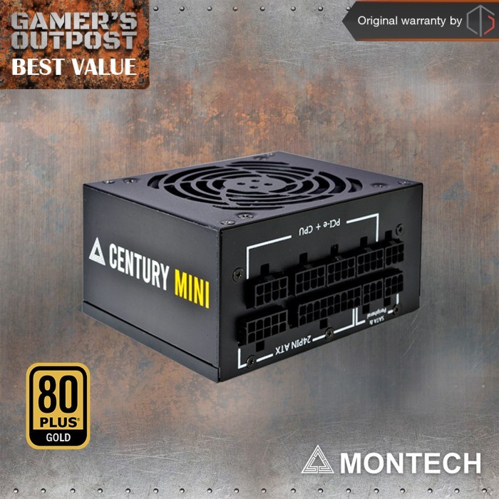 MONTECH CENTURY MINI GOLD 750W 80 Plus Gold Fully Modular SFX PSU