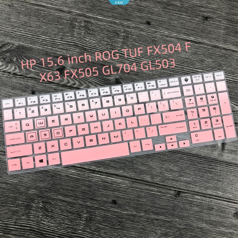 Asus Pelindung Keyboard Laptop Silikon Tahan Air Dan Debu Untuk HP 15.6 Inch ROG TUF FX504 FX63 FX505 GL704 GL503 Keyboard [ZK]