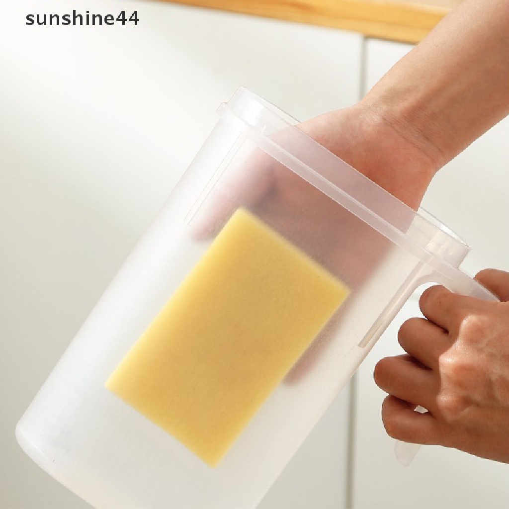 Sunshine 2400ML Kulkas Lemon Juice Jug Cold Kettle Ketel Kapasitas Besar Dapur ID