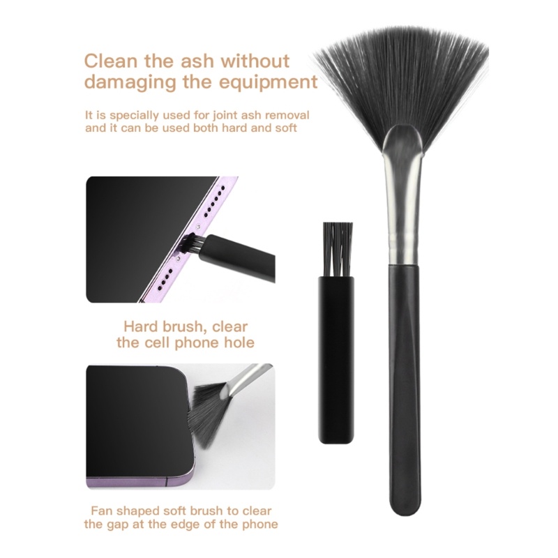 Zzz 18in1 Pena Pembersih Headset Earphone Cleaner Brush Kit Kamera Ponsel Tablet Bersih
