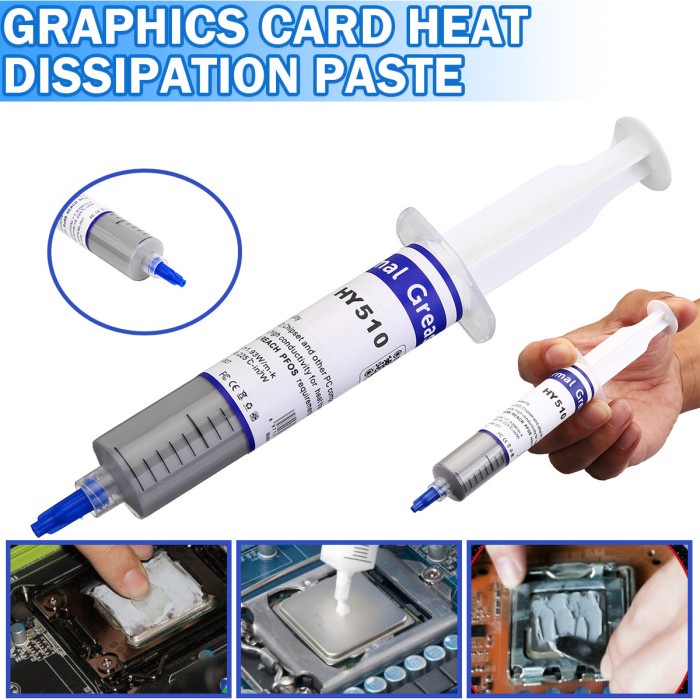 Thermal Pasta CPU Processor Heatsink Paste Cooling Pendingin Termal