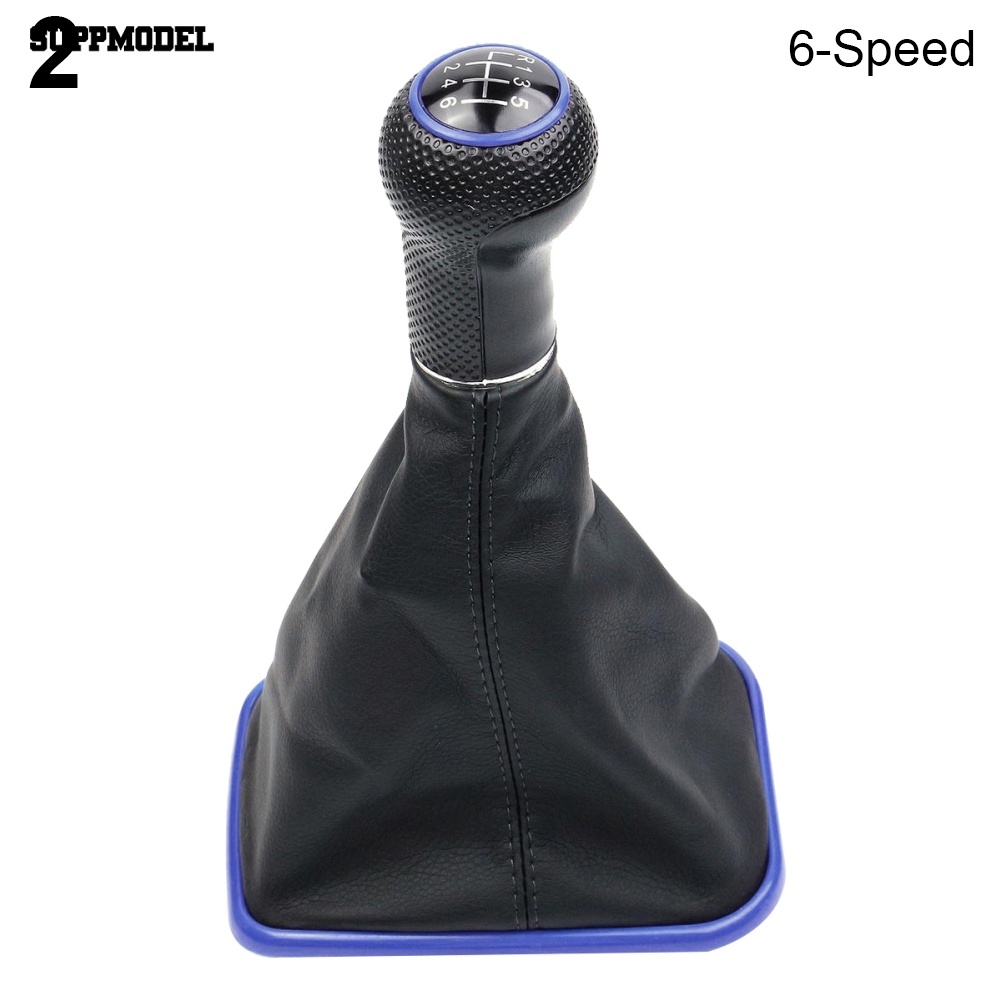 Suppmodel 5per6speed Gear Shift Knob Gaiter Boot Untuk Golf GTI R32 Jetta Bora MK4 99-04