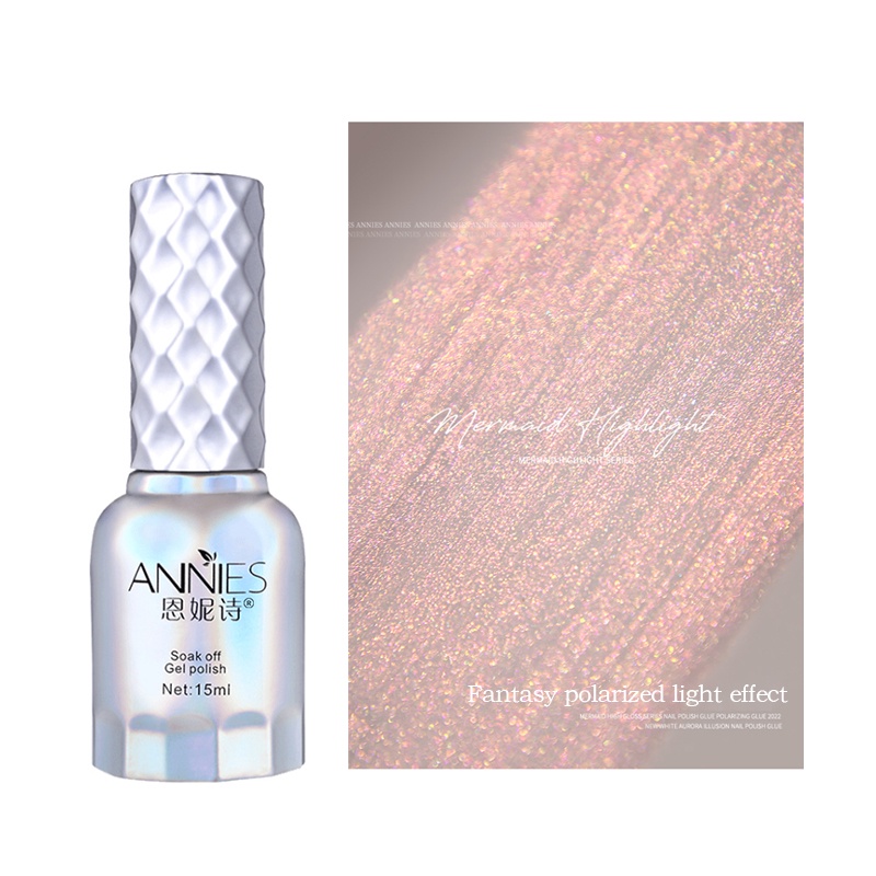 Annies Mermaid Highlight Glitter Kutek Gel SK