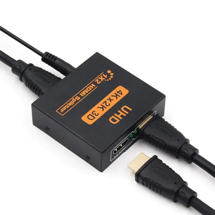 Splitter HDMI 1-2 MaxLine 4K UHD + Adaptor