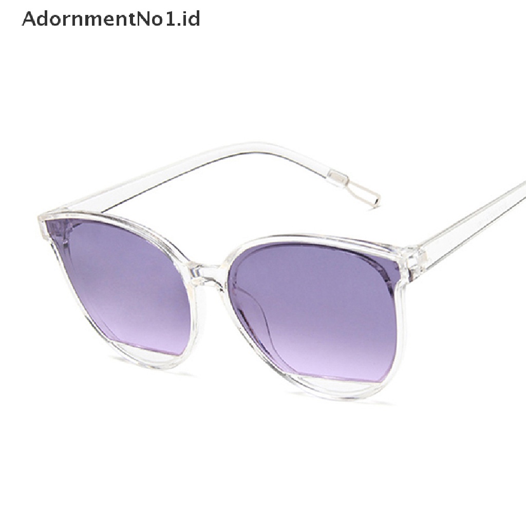 [AdornmentNo1] 2022kacamata Wanita Vintage Metal Mirror Classic Wanita Bingkai Besar [ID]