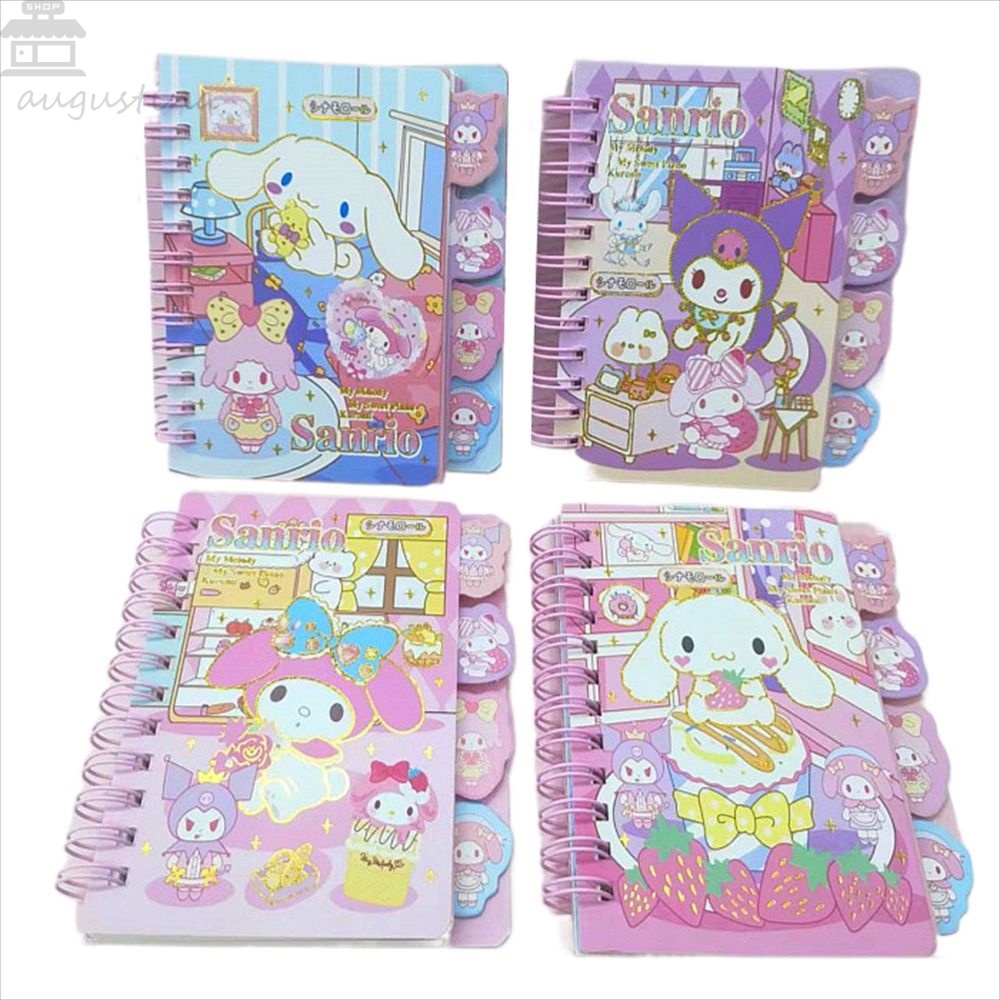 Agustin Kuromi Notebook Perlengkapan Kantor Stationery Weekly Planner My Melody Agenda Siswa Buku Memo