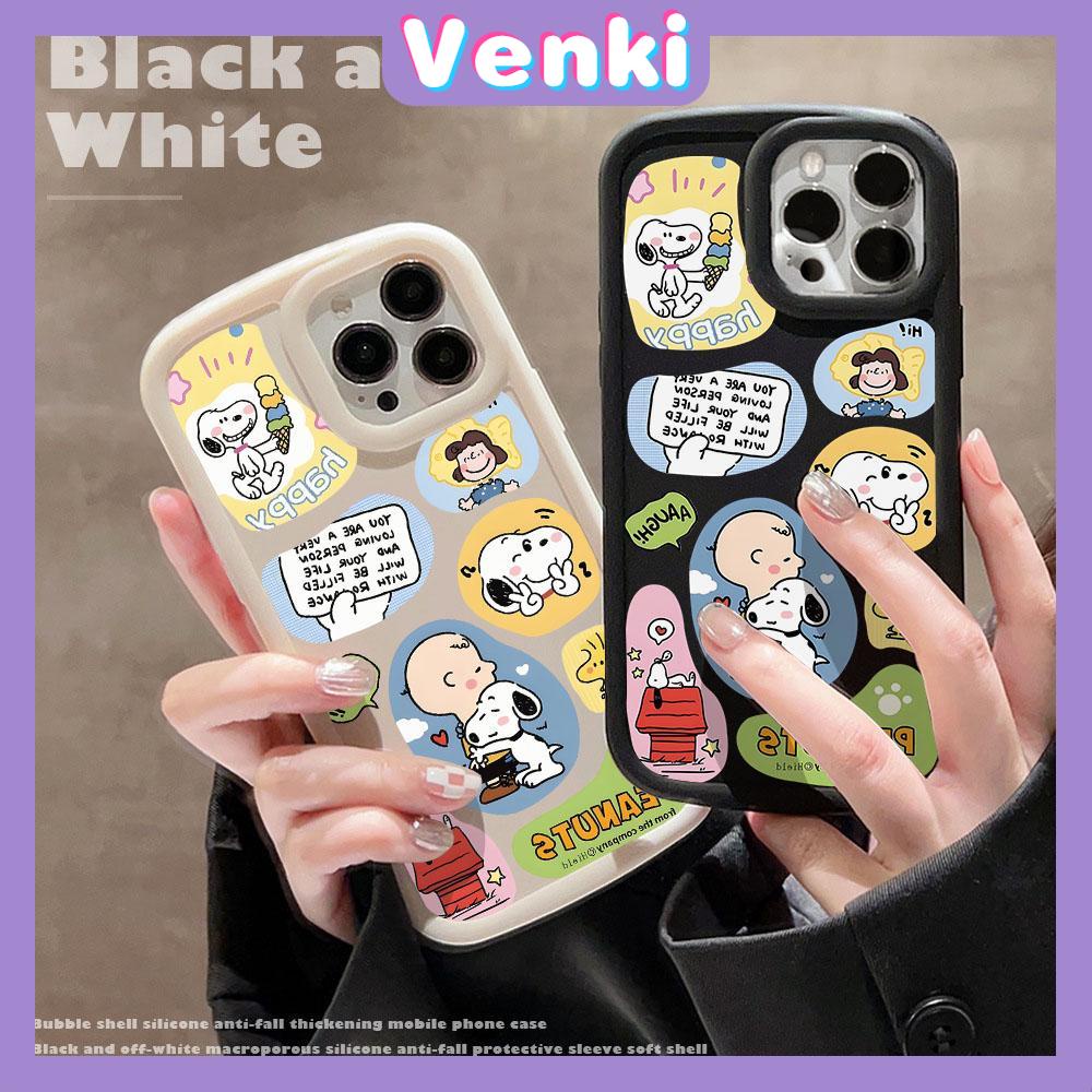 Case fo iPhone 11 Pro Max TPU Soft Case Frosted Bubble Case Black White Cute Cartoon Dog Camera Protection Shockproof For iPhone 14 13 12 11 Plus Pro Max 7 Plus X XR