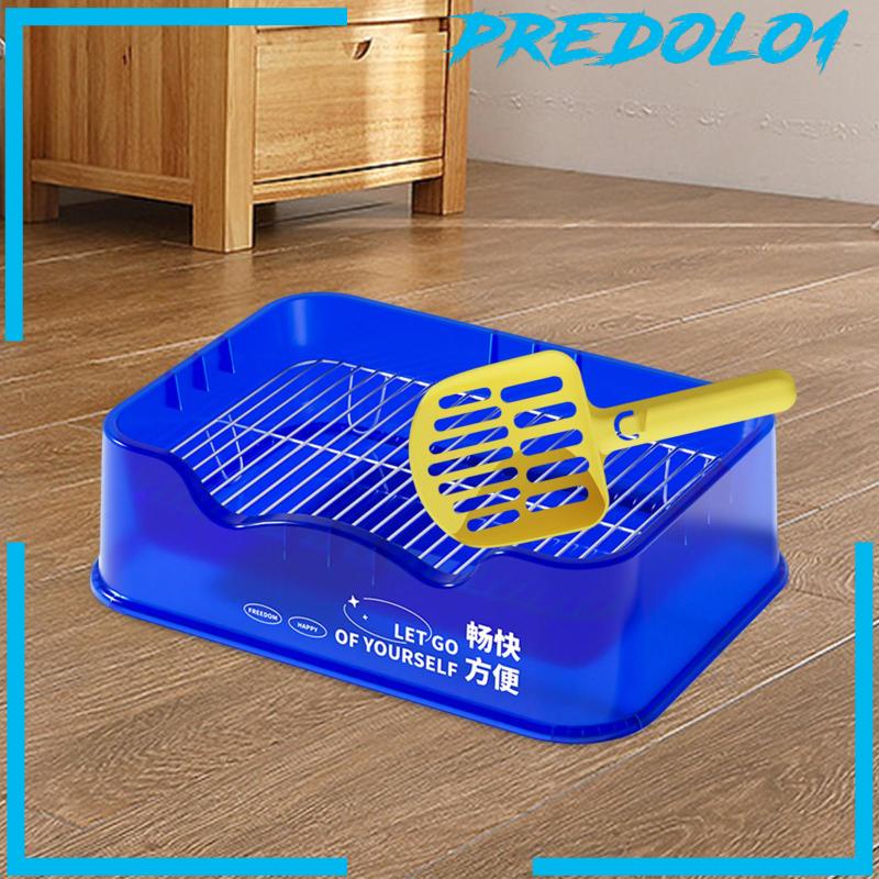 [Predolo1] Toilet Anjing Perlengkapan Hewan Peliharaan Dog Potty Pan Training Toilet Bedpan Kotak Kotoran Kucing