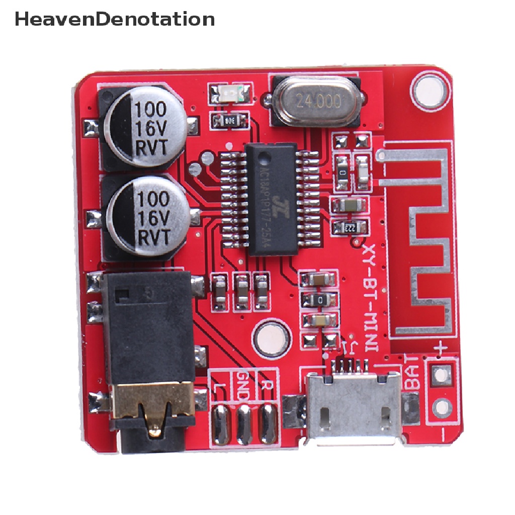 [HeavenDenotation] 3.7-5v wireless bluetooth mp3 decoder board Modul decoding lossless Kartu tf HDV