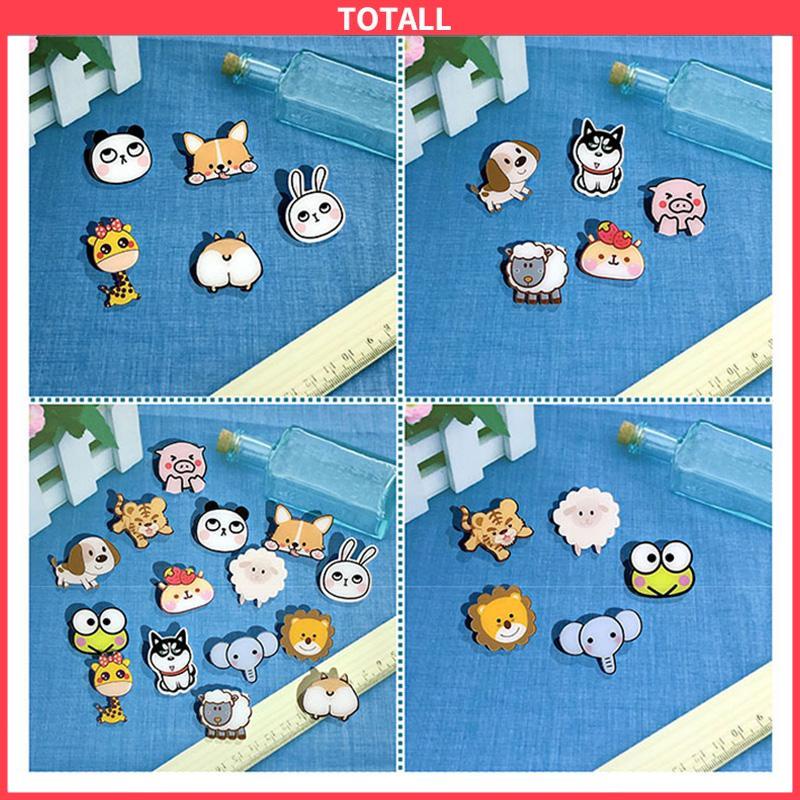 COD Pin Akrilik Lucu Aksesoris Seri (Animal) untuk Tas Cute Pin Brooch Pin Bros Acrylic Korean Style-Totall