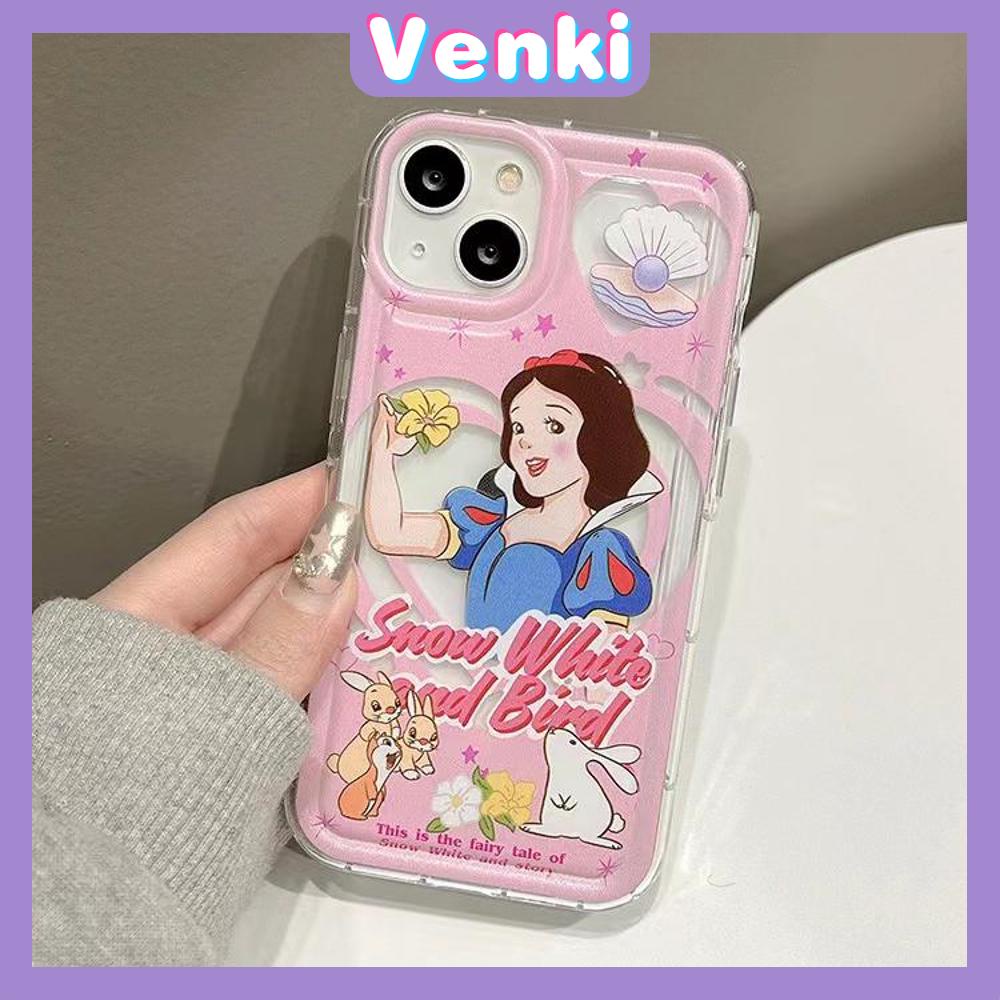 Case For iPhone 14 Pro Max Soft TPU Jelly Airbag Case Cute Cartoon Princesses Camera Protection Shockproof For iPhone 14 13 12 11 Plus Pro Max 7 Plus X XR