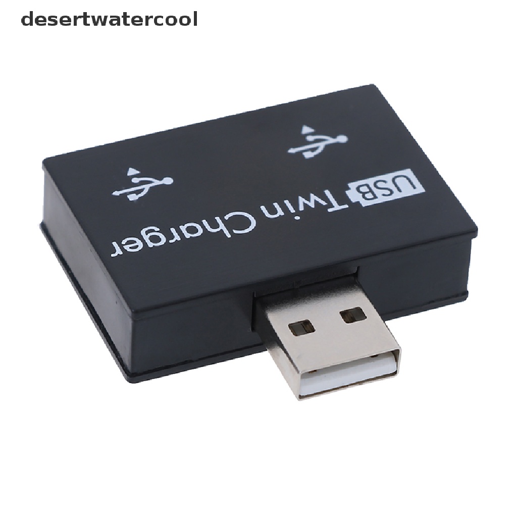 Deid 1-ke-2 port usb 2.0 male usb dual splitter hub cord adapter converter Martijn