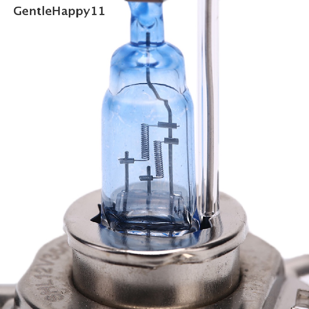 Gentlehappy Mobil 12V H4 3cakar 35W 6000K Xenon HID White Headlight Haen Light Bulb Lampu id