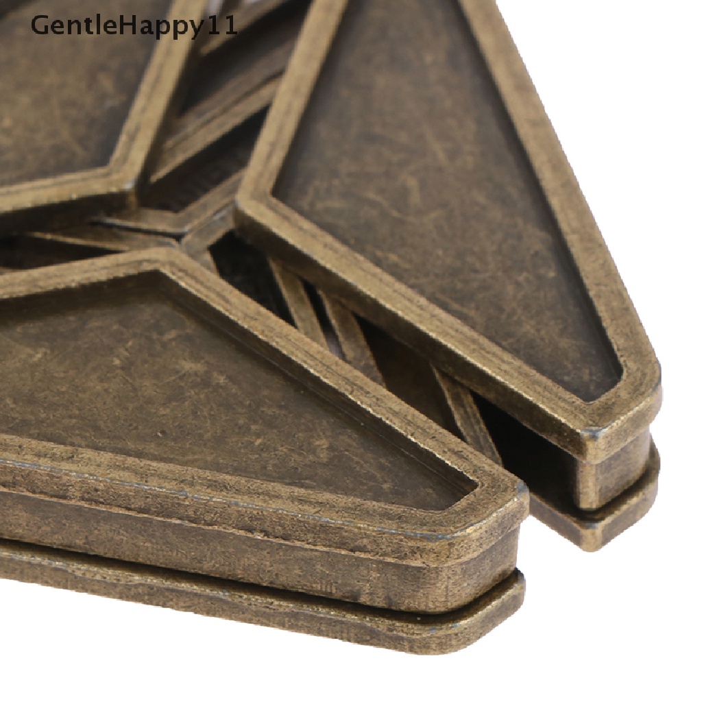 Gentlehappy Bermuda Baru Segitiga Metal Mainan Dewasa Intelektual Membuka Mainan Anak id