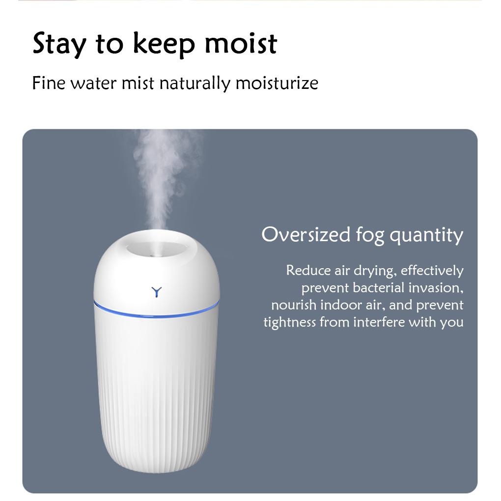 Aroma Diffuser Pengharum Ruangan Mini Humidifier Lampu Malam Luminous Mist Sprayer Beoprasi Baterai Perlengkapan Rumah Kantor