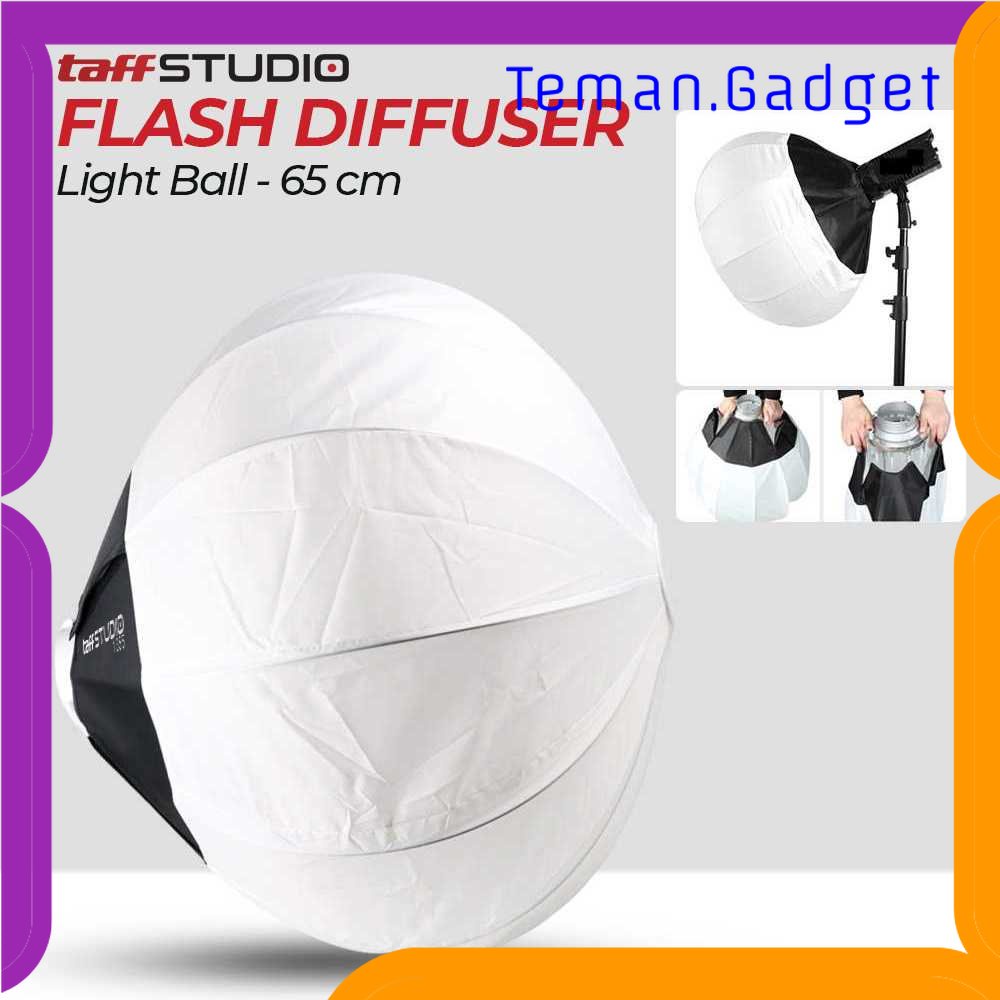 TG - KMR TaffSTUDIO Flash Diffuser Softbox Studio Photography Light Ball 65 cm - 1355