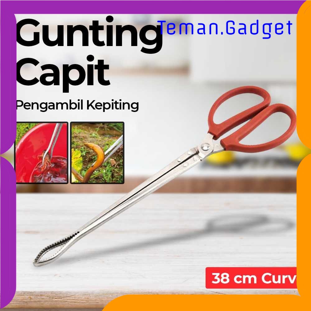 TG - DPR HOUSEEN Crab Tongs Gunting Capit Pengambil Kepiting - CT1716