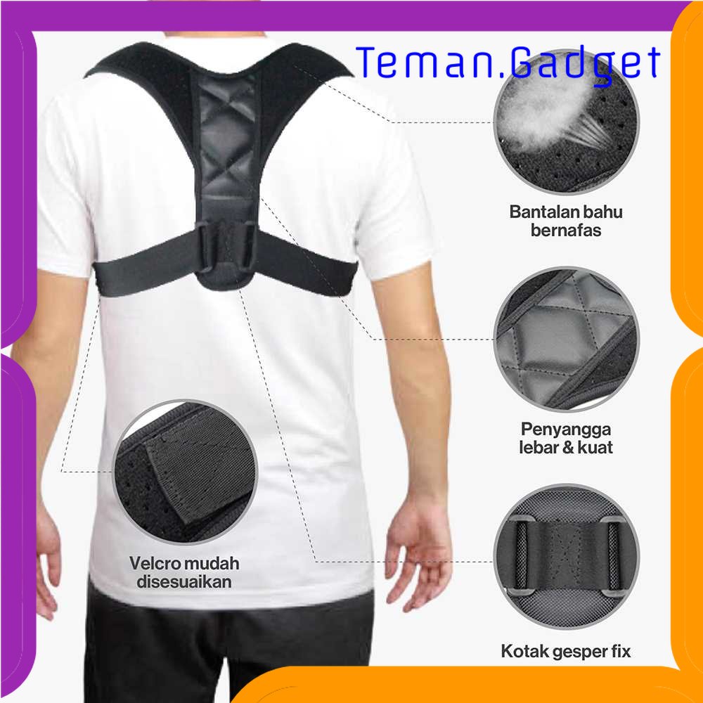 TG - OLR Boodun Tali Body Harness Korektor Postur Punggung Size M - BBJ-15