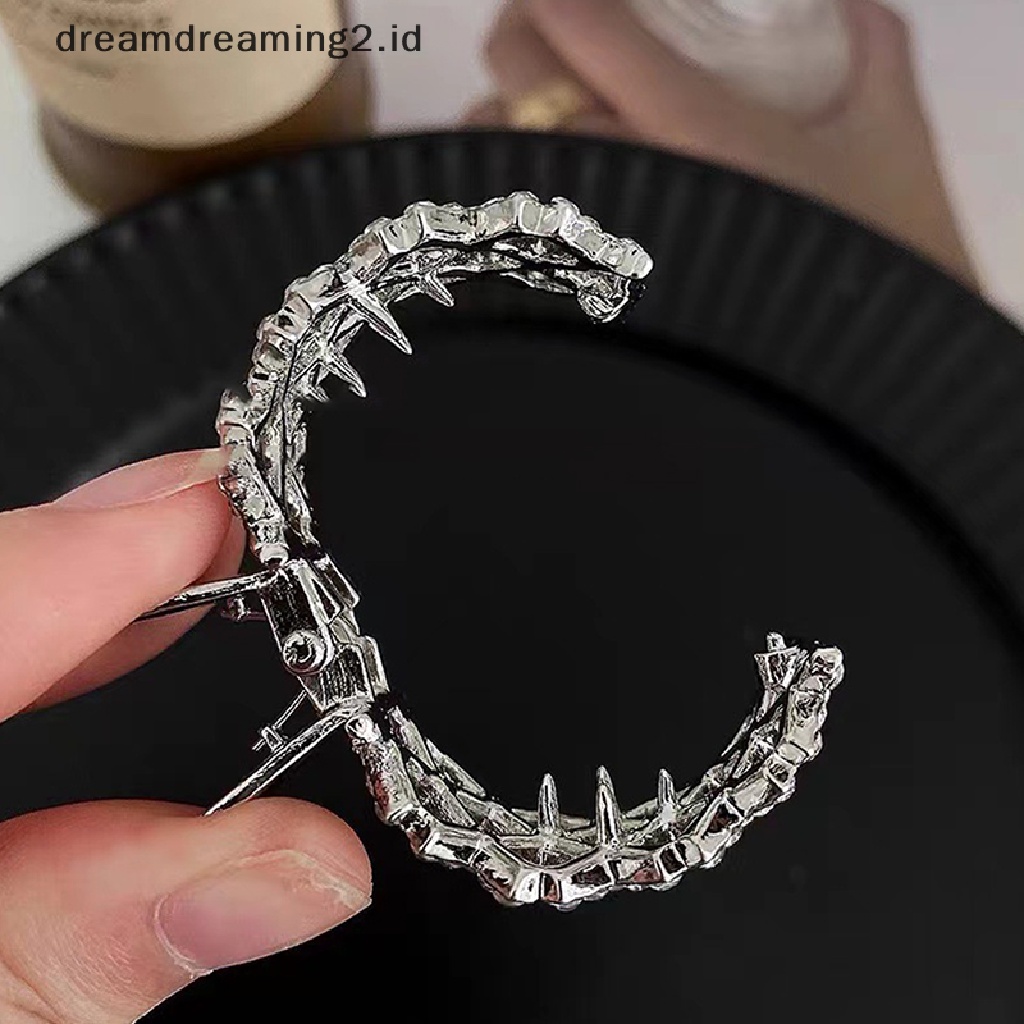 (dream) High Ponytail Grab Clip High Ponytail Hair Clip Fixed Artifact Hairpin Aksesoris Rambut Metal Grab Clip High Ponytail Artifact Untuk Wanita &amp; Anak Perempuan Gaya Rambut//