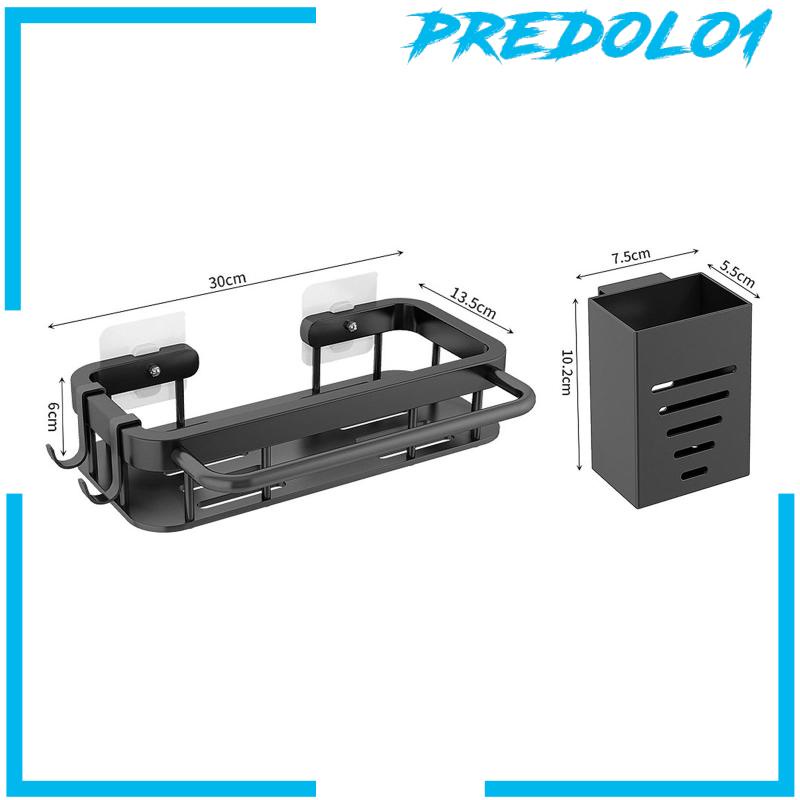 [Predolo1] Sink Caddy Utensil Storage Holder Tempat Dispenser Sabun Tempel Dinding Atau Wastafel