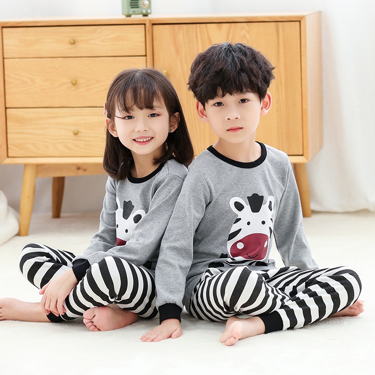[Impor] SETELAN ANAK UNISEX LUCU / PIYAMA ANAK PREMIUM