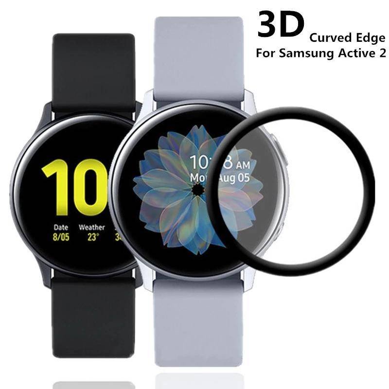 Kaca Film Lembut Untuk Samsung Galaxy Watch4 5 3 Pro 40mm 41mm 44mm 45mm Pelindung Layar Jam Tangan Untuk Samsung Acitve Fit2 40mm 44mm