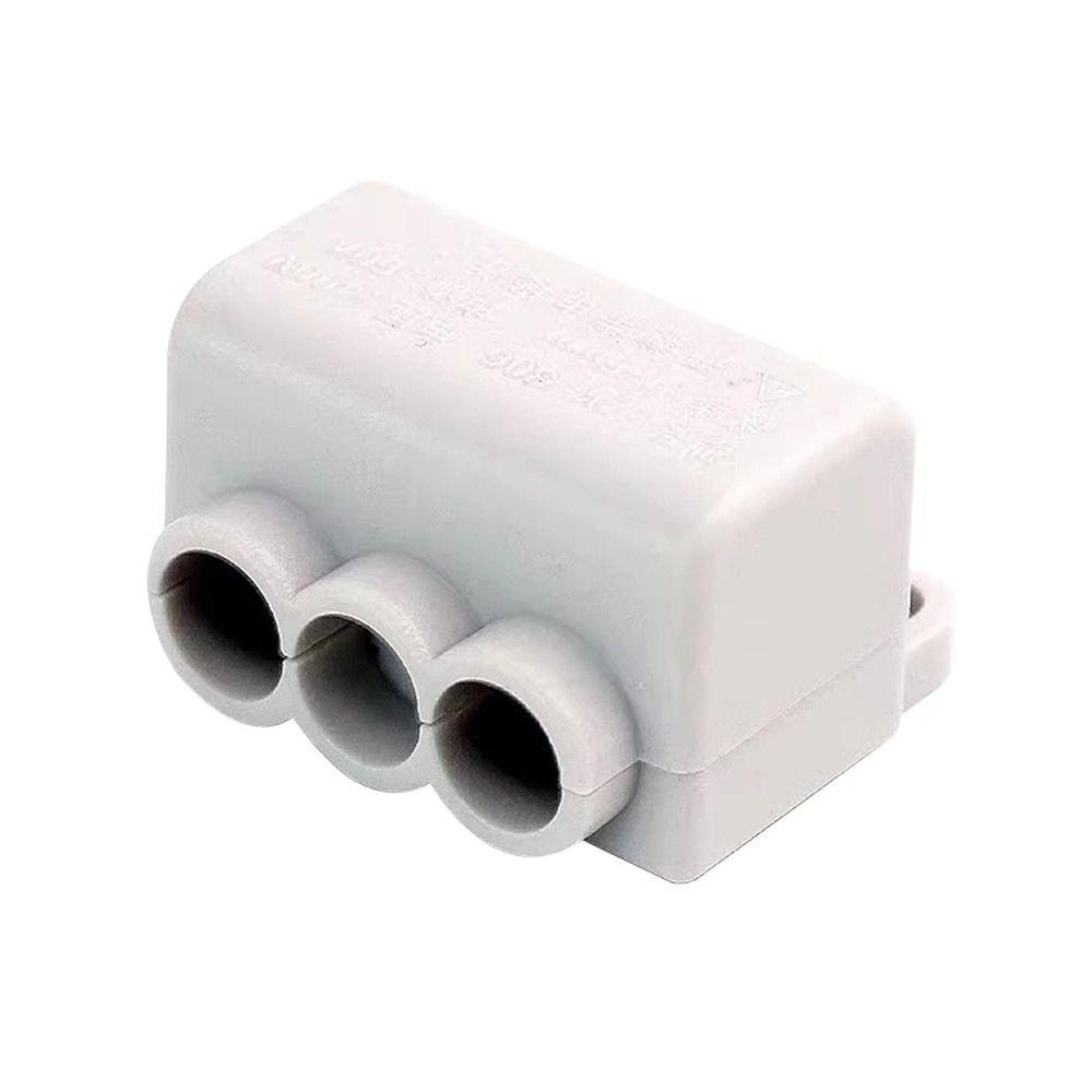 TOP T-type Wiring Terminal Universal Terminal Block Locking Quick Crimp Splitter Wire Connector Terminal Konektor Kawat Cepat